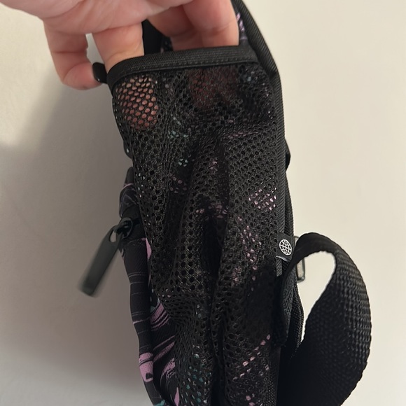 Adidas mini infant backpack swirl black purple blue - Picture 6 of 7